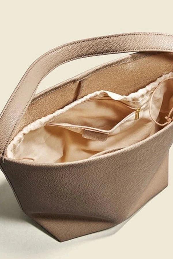 Alia Hobo Bag - PU Leather Spacious Carryall - Image 2