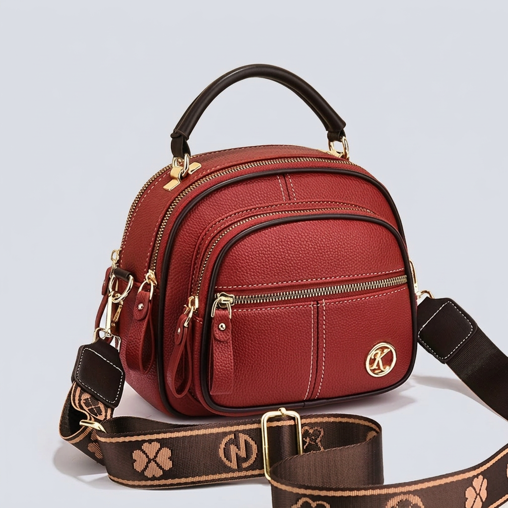Kiana Crossbody Bag - PU Leather Compact Everyday Carry - Image 4
