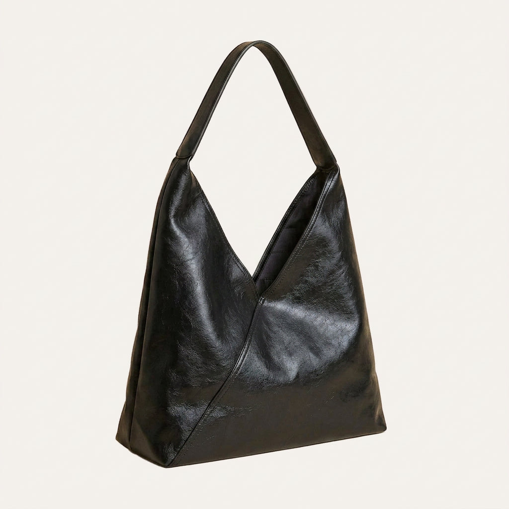 Jenna Shoulder Bag - PU Leather Spacious Carry for 13" Laptops - Image 4