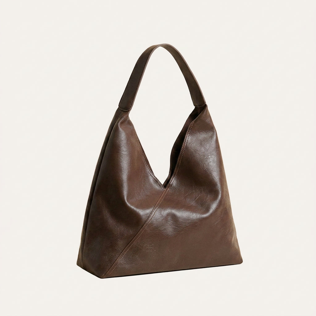 Jenna Shoulder Bag - PU Leather Spacious Carry for 13" Laptops - Image 5
