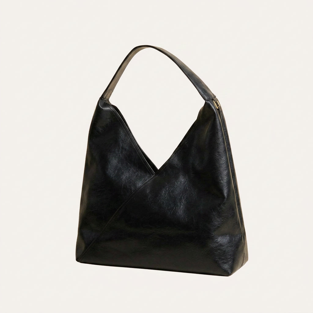 Jenna Shoulder Bag - PU Leather Spacious Carry for 13" Laptops